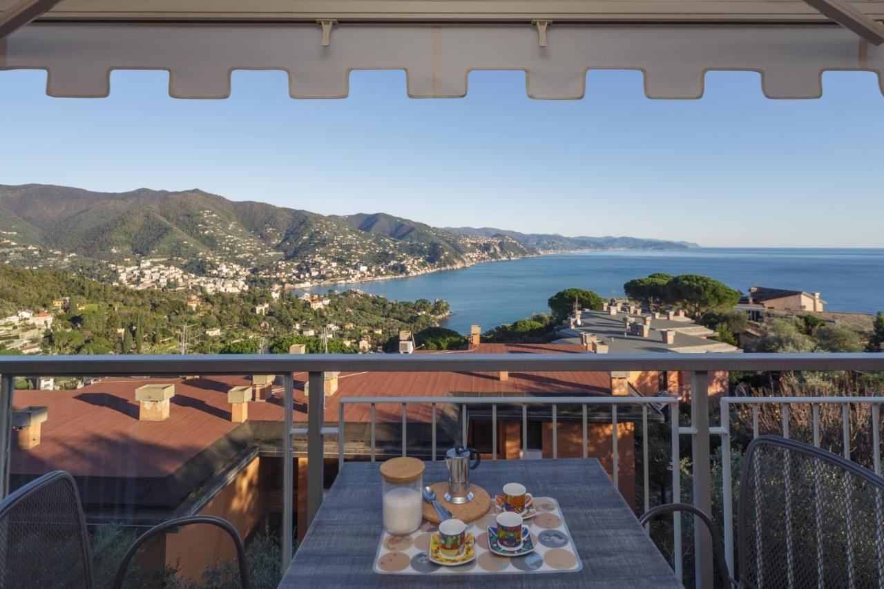 Casa Linda Vista Da Sogno, Piscina E Tennis Рапалло Экстерьер фото