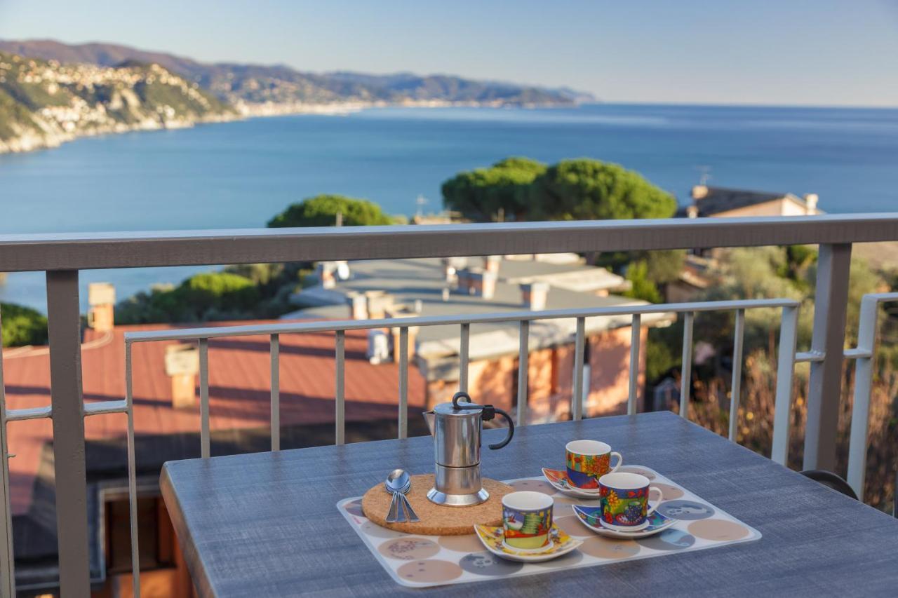 Casa Linda Vista Da Sogno, Piscina E Tennis Рапалло Экстерьер фото